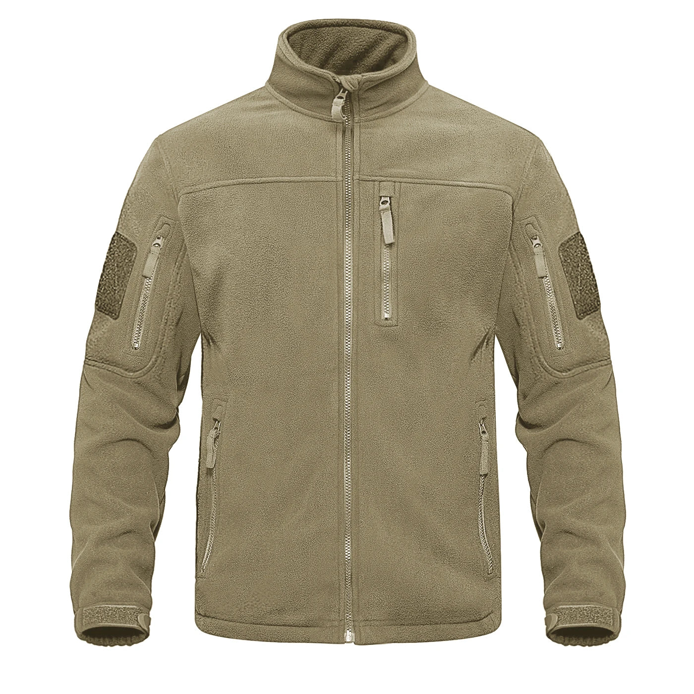 TACVASEN Men's Green Fleece Jacket