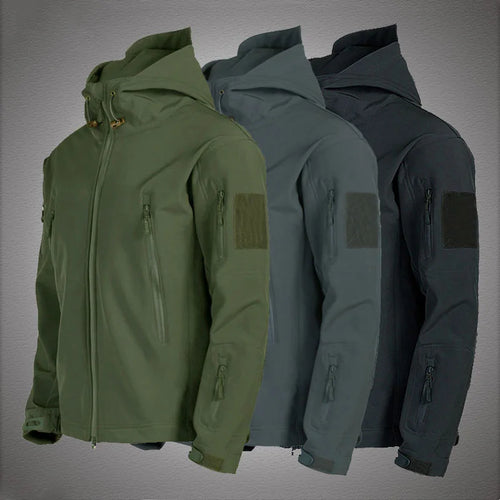 Men's Tactical Shark Skin Soft Shell Jacket